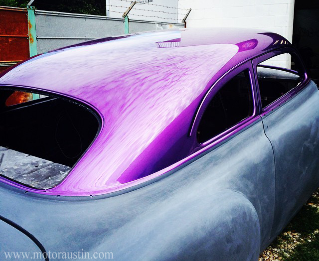 1950 Chevy Styline Custom roof paint