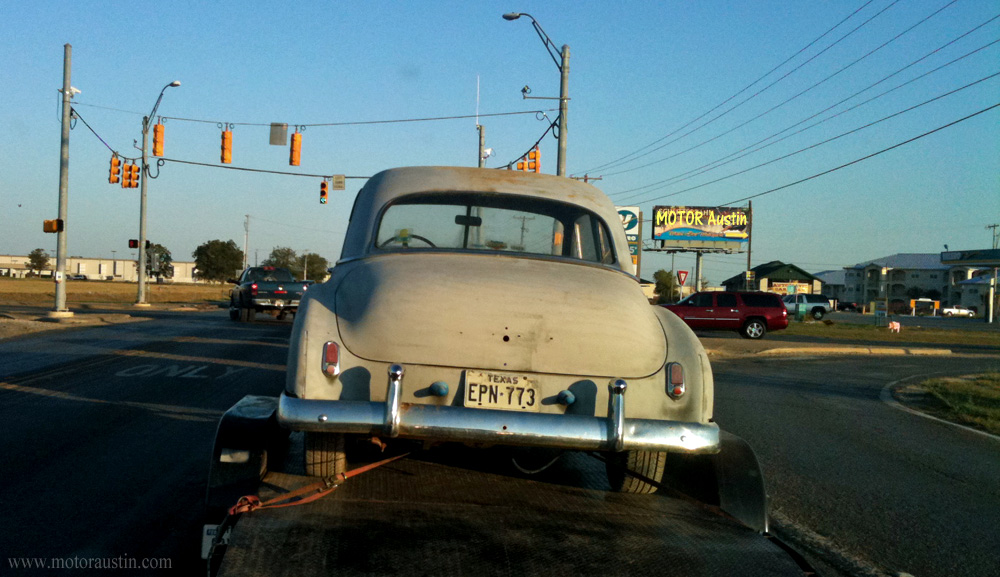 1950 Chevy Styline Custom on Trailer