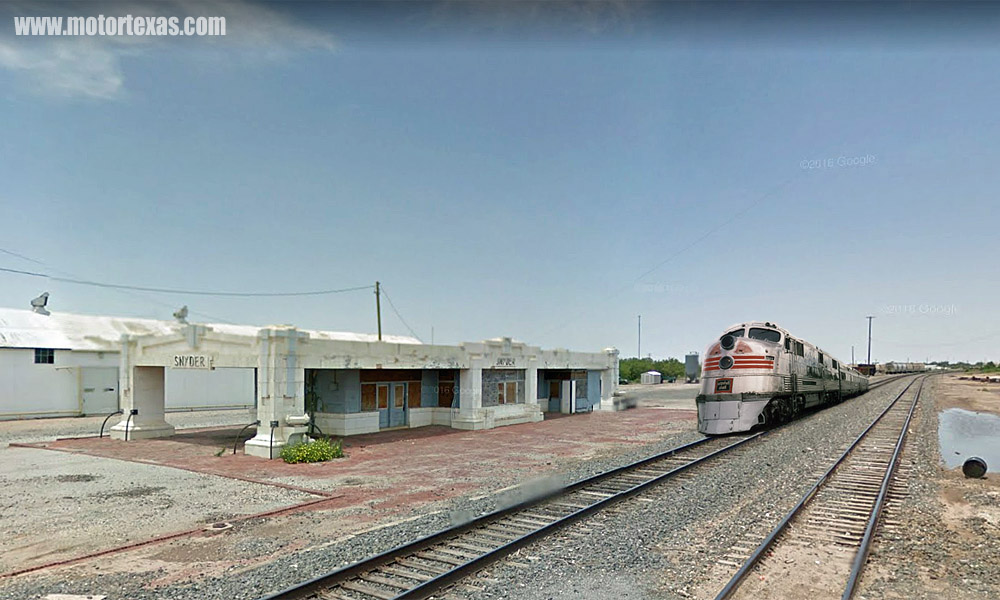 Snyder Texas Train Depot