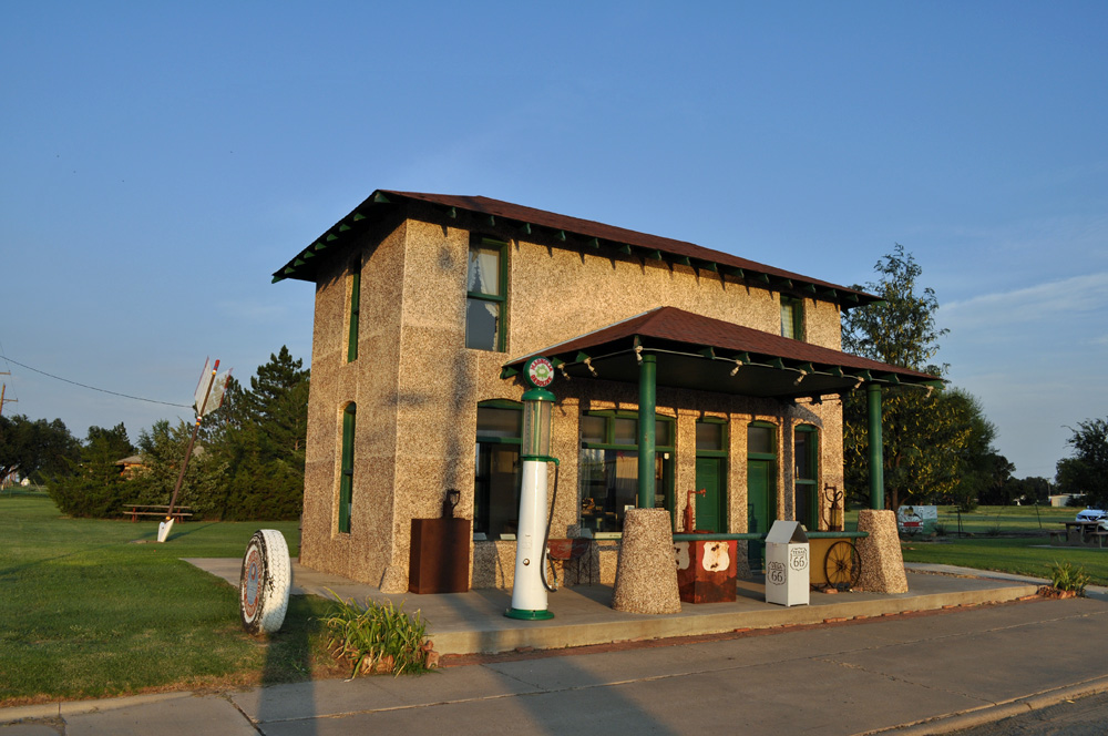 Magnolia Service Station Route 66 Vega Texas