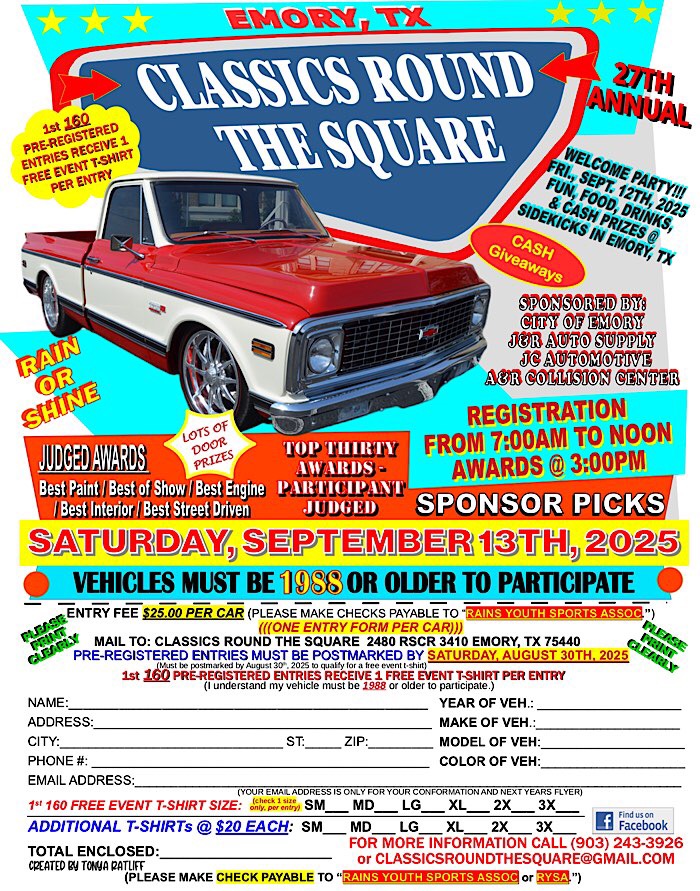 event flier