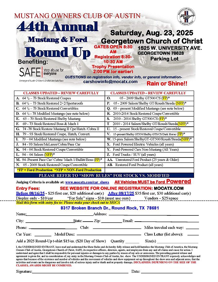 event flier